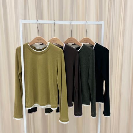 《予約販売》Color-Block T-Shirt