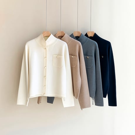 《予約販売》店舗人気アイテム💖Collared String Knit