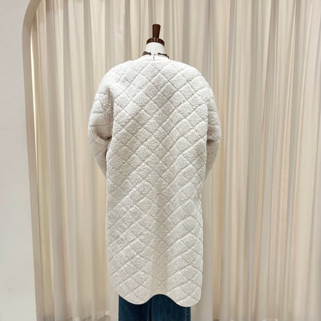 《予約販売》Long shearling coat