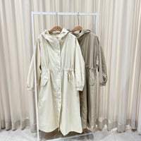 《予約販売》Long Hooded Military Jacket