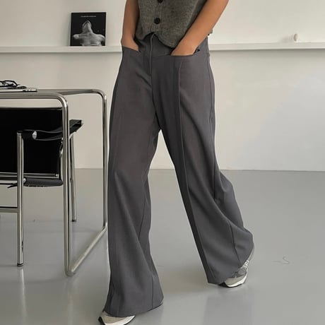《即日発送📦》再入荷❣️Wide-leg slacks pants