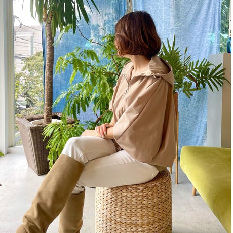 《即日発送》人気アイテム❣️STUNNING Frill hoodie blouson