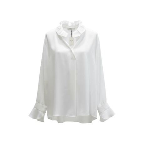 《即日発送📦》残りわずか💦 V-Neck Frill Blouse
