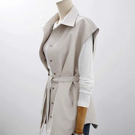 《即日発送》Leather vest