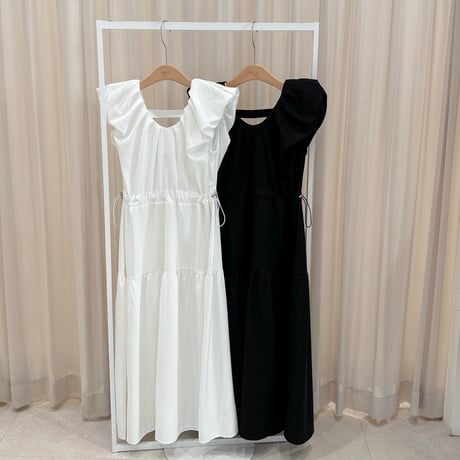 《予約販売》Gathered Tiered Dress