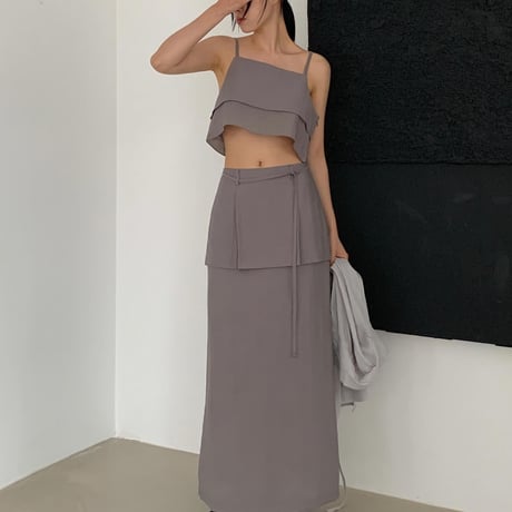 《一部即日発送📦》Mogg Maxi Long Skirt (Set up 別売り)
