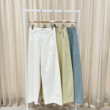 《予約販売》再入荷⟡.· New Detail Wide Slacks