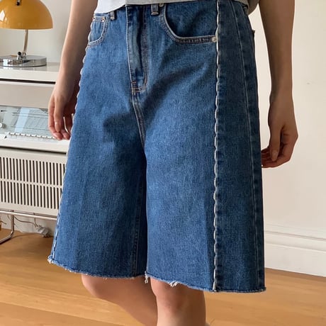 《即日発送📦》Denim Harf Pants