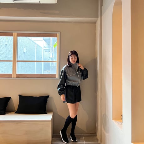 《即日発送📦》Vegan  leather shorts