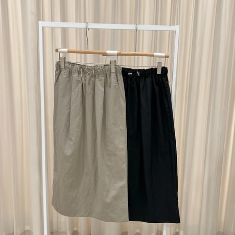 《予約販売》Drawstring Maxi Skirt