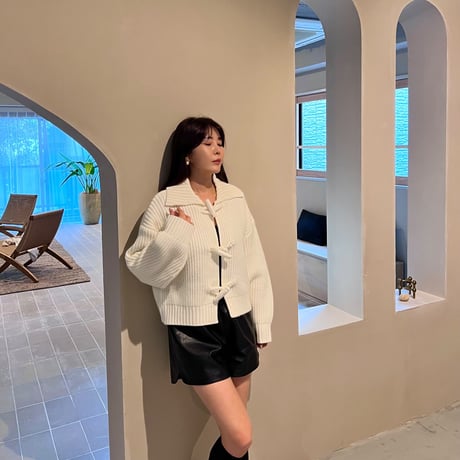 《即日発送📦》Vegan  leather shorts
