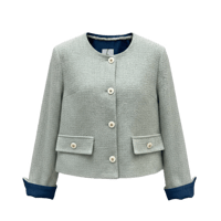 《即日発送》残りわずか💦Tweed denim jacket