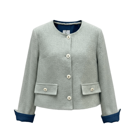 《即日発送》残りわずか💦Tweed denim jacket