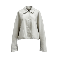 《予約販売》STUNNING Short Leather Jumper