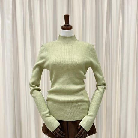 《予約販売》Rib Wool Turtleneck