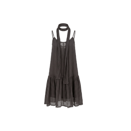 《予約販売》Sheer Scarf Dress