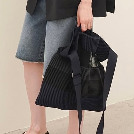 《予約販売》Wave shoulder-handle 2way bag