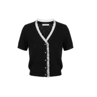 《予約販売》Lace Short Sleeve cardigan