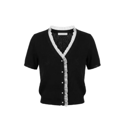 《予約販売》Lace Short Sleeve cardigan
