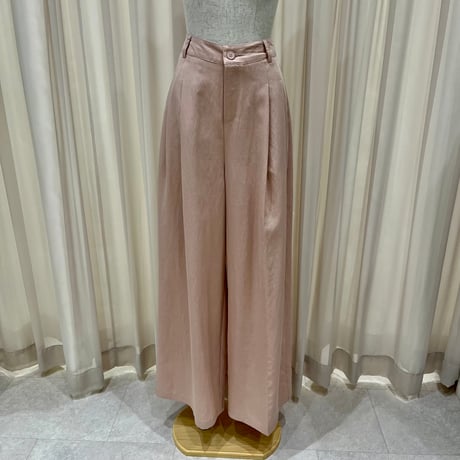 《予約販売》STUNNING color wide pin tuck pants