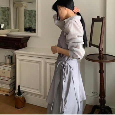 《即日発送》Sand wrap set long dress