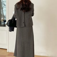 《予約販売》Knit one-piece(Vest set)