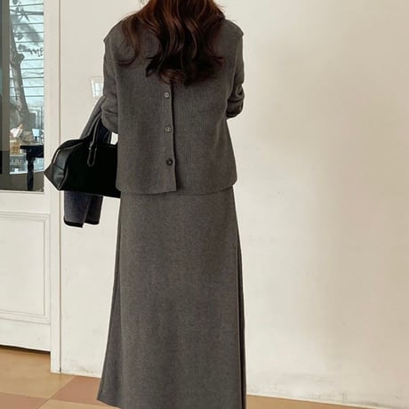 《予約販売》Knit one-piece(Vest set)