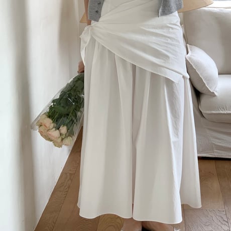 《予約販売》Draped Maxi Skirt