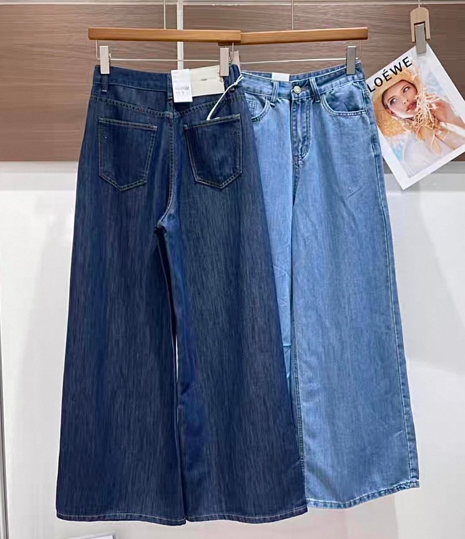 【新品】deres Lily/silk denim pants サイズ0 Lily/silk denim pants – deres.online