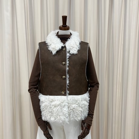 《予約販売》STUNNING Feather Vest