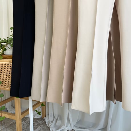《予約販売》STUNNING Slit  pants