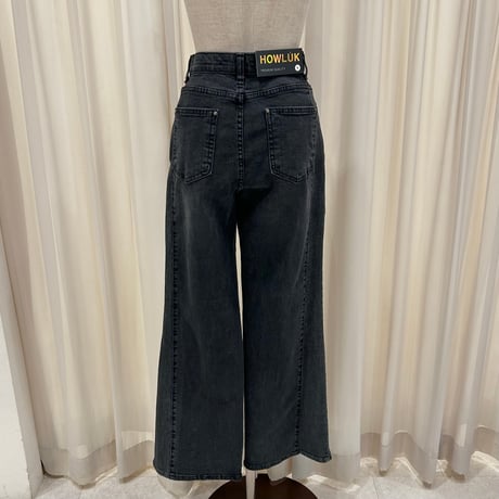 《予約販売》Black Denim Bootcut Jeans