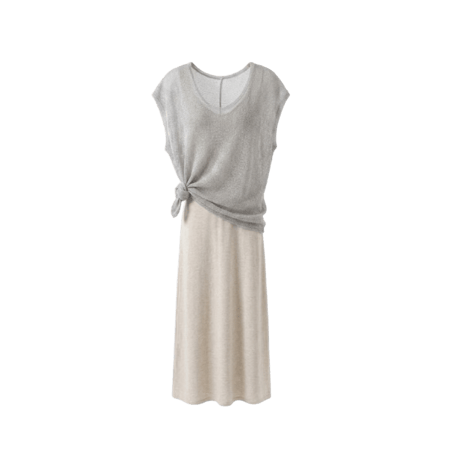 《予約販売》Sheer Slip Dress Set