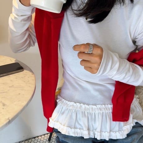 《即日発送》Bounce long sleeve tee