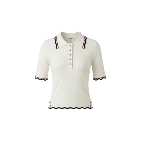 《予約販売》 Trim Collar Knit