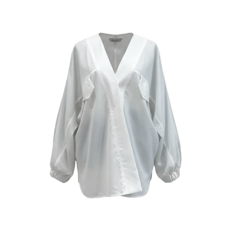 《即日発送📦》V-neck Pocket Shirt
