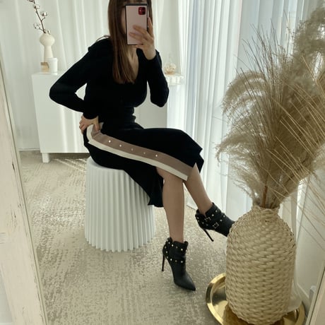 《一部即日発送》STUNNING Line skirt