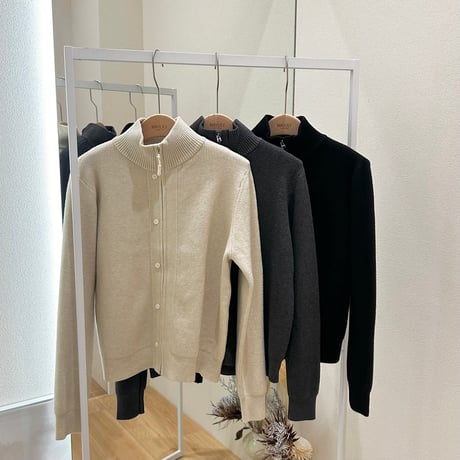 《予約販売》再入荷💖STUNNING Button Knit Zip-Up