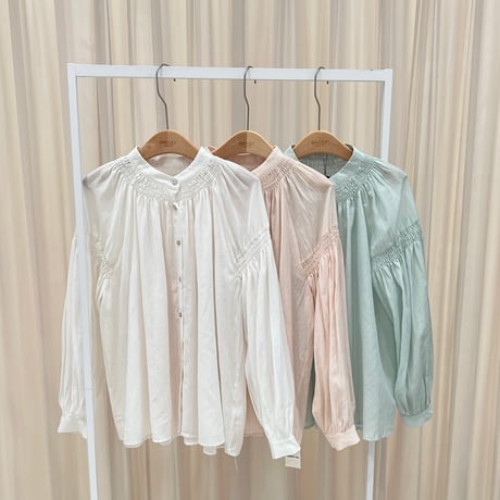 《予約販売》再入荷🍀 Silk Balloon Blouse