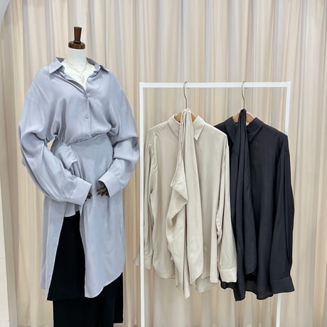 《予約販売》Silk Shirt Set