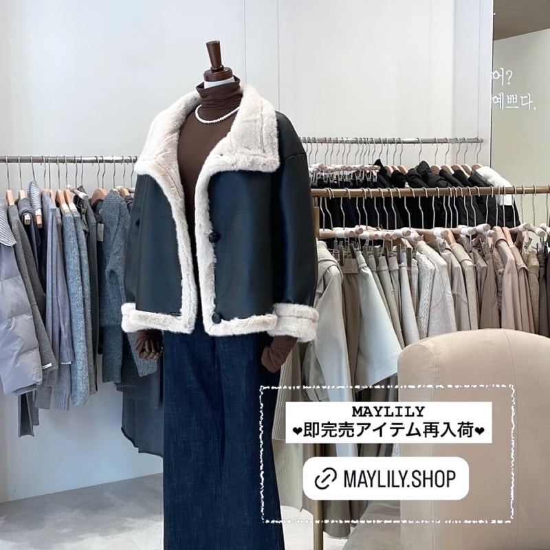 SINOON OVERFIT MUSTANG COAT シヌーンムスタング ジャケット 