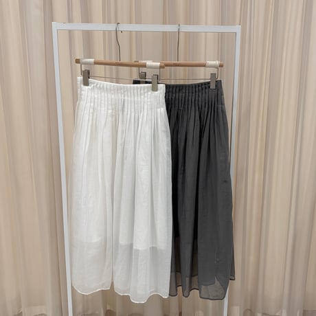 《予約販売》Flowy Linen Skirt