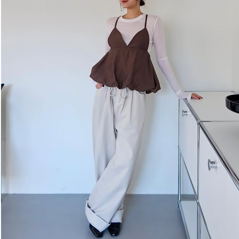 予約販売》Peter balloon bustier | MAYLILY