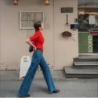 《即日発送📦》Teen boots~cut wide pants