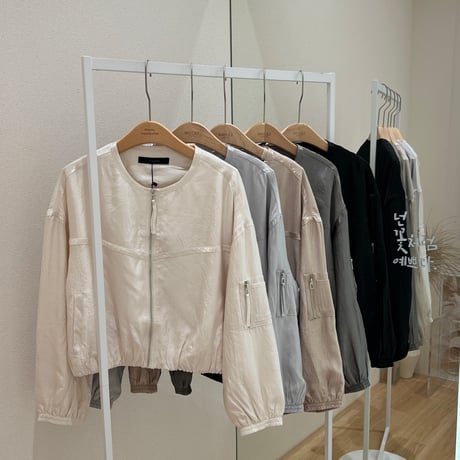 《予約販売》大好評ブルゾン✨STUNNING satin blouson