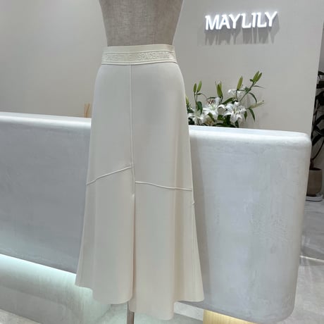 《予約販売》STUNNING emboss band skirt