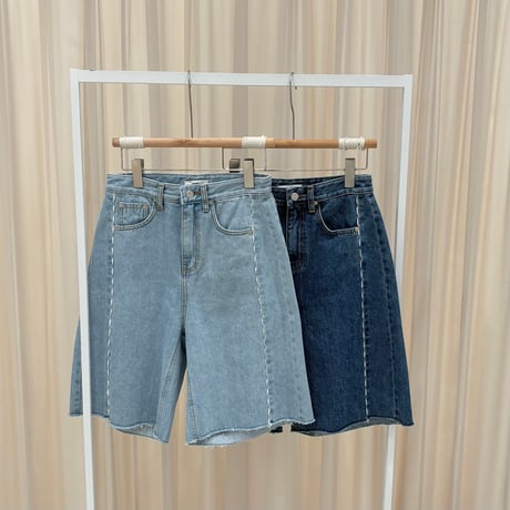 《予約販売》Denim Harf Pants