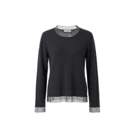 《予約販売》 Mesh Colorblock Knit