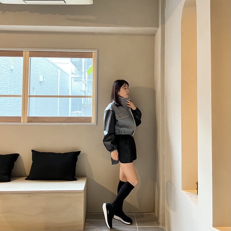《即日発送📦》Vegan  leather shorts