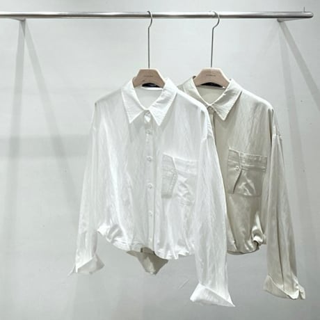 《即日発送》STUNNING string crop shirt